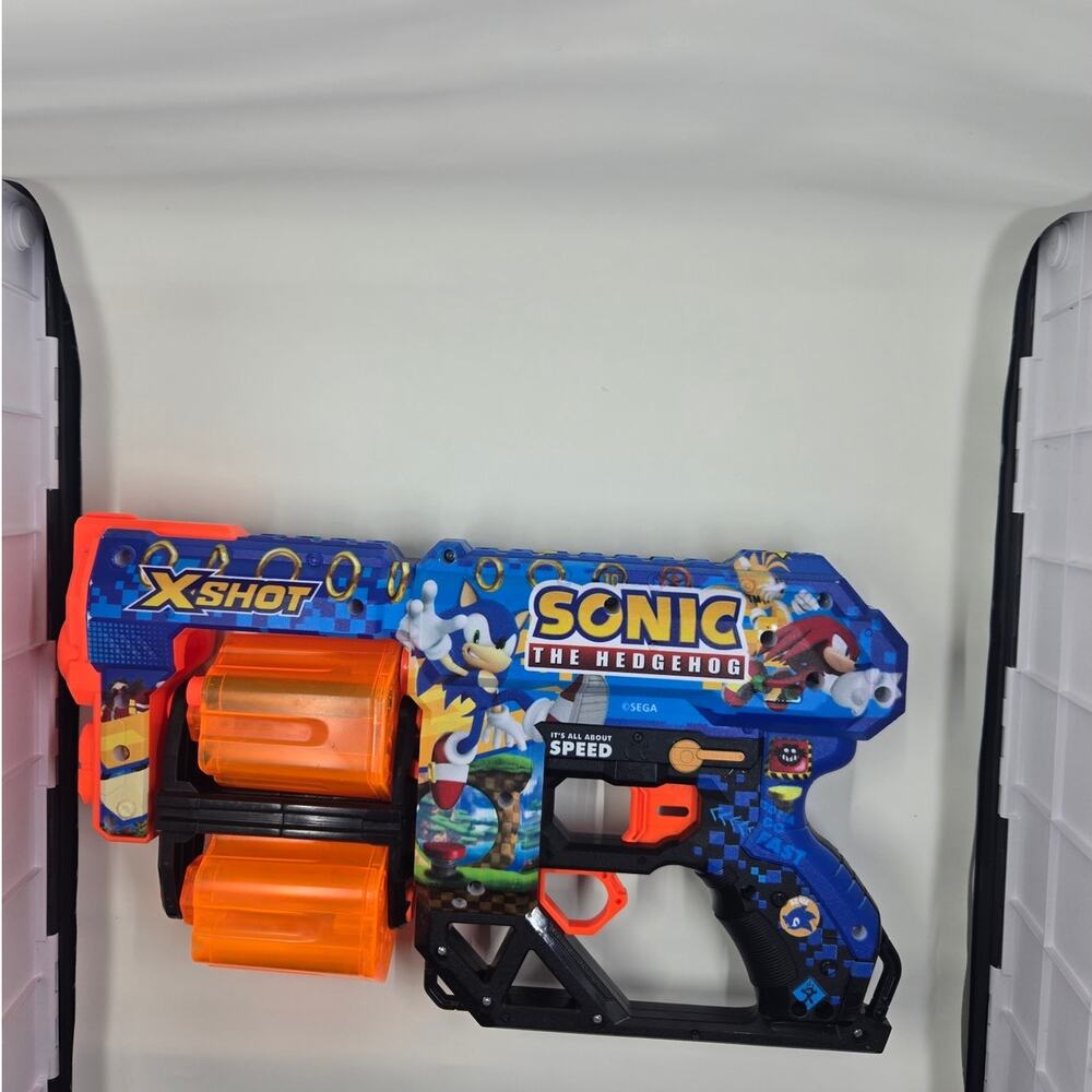 Zuru X Shot Skins Dread Blaster- Mega Sonic